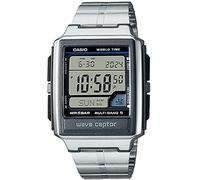 Casio Wave Sceptor WV-59RD-1AJF Men's Wristwatch, Silver, Silver, 1個, Bracelet Type