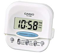 Casio White Digital Quartz Alarm Clock PQ-30B-7EF