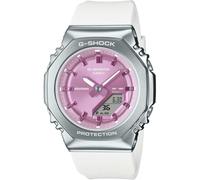 Casio White Womens Analogue-Digital Watch G-shock GM-S2110-7A6ER