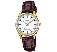 Casio Woman Ltp-V005Gl-7A 30 mm Japanese Quartz Movement Watch, Multicoloured, Strip
