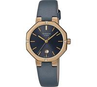 Casio Women's Analogue Quartz Watch with Leather Strap SHE-4543GL-8AUER