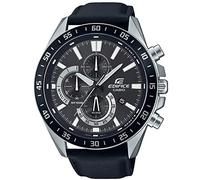 Casio Women Chronograph Quartz Watch with Leather Strap EFV-620L-1AVUEF