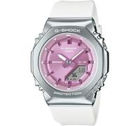 Casio White Womens Analogue-Digital Watch G-shock GM-S2110-7A6ER