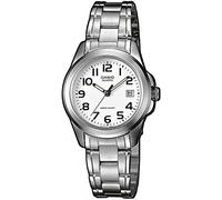 Casio Women's Analogue Quartz Watch with Stainless Steel Bracelet LTP-1259PD-7B