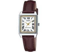 Womens Wristwatch CASIO LTP-B150L-7B2EF Leather Brown White Vintage