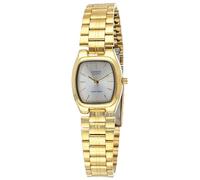 Casio Women's Core LTP1169N-7A Gold Stainless-Steel Quartz Watch with Silver Dial