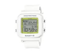Casio Women's Digital Automatic Watch with Resin Strap BGD10K-7, White