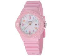 Casio Women's LRW-200H-2BVCF Stainless Steel Watch Resin Band, Pink, Analog Watch
