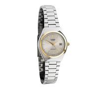 Casio Women's LTP1170G-7A Silver Stainless-Steel Quartz Watch with Silver Dial