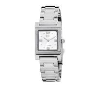 Casio Women's LTP1237D-7A Silver-Tone Shell White Dial Watch, Silver, LTP-1237D-7ACR