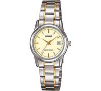 Casio Women's LTPV002SG-9A Silver Stainless-Steel Quartz Watch, Silver, 31×25×9.2mm, Quartz Watch