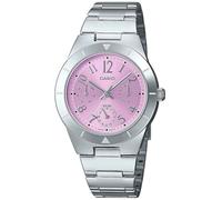 Casio Women's Multi Dial Quartz Watch with Stainless Steel Strap LTP-2069D-4A3VEF
