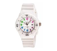 Casio Women's Quartz Analogue Resin Wrist Watch LRW-200H-7B, White, One Size, Height: Approximately