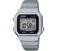Casio Womens Quartz Watch, digital Display and Stainless Steel Strap B650WD-1AEF