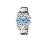 Casio Women's Watch [LTP-1314D-1AV] Pair Silver/Blue Casual, Pair Silver/Blue, Casual