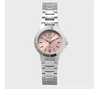 Casio Women's Wrist Watch LTP-1177A-4A1 | Elegant Pink Dial, Stainless Steel Ban