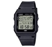 Casio World Map Multifunction (33.7mm) Digital Dial / Black Bio-Based