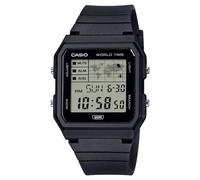 Casio World Map Multifunction (33.7mm) Digital Dial / Black Bio-Based