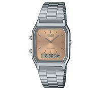 Casio Wrist Watch Collection Edgy Silver/Copper Color AQ-230A-4AMQYES