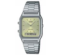 Casio Wrist Watch Collection Edgy Silver/Light Green AQ-230A-9AMQYES