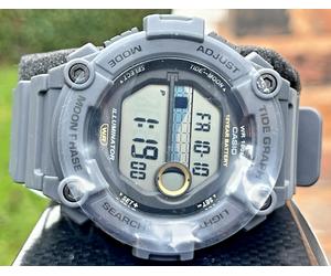 CASIO WS-1300H-8AVEF MENS GREY DIGITAL ANALOGUE MARINE DIAL SPORTS WATCH NEW