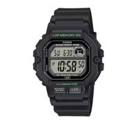 CASIO WS-1400H-1A Black Resin Band Unisex Digital Sport Style Watch | Large Disp