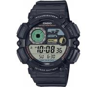 Casio WS-1500H-1AVEF Collection 50mm GMT Multifunction Quartz Unisex Grey Black