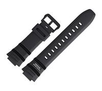 Casio WV-200E Watch Strap 16 mm Plastic Black