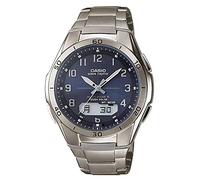 CASIO WVA-M640TD-2AJF Titanium Radio Solar Watch, Mail Order Limited Model, Wave Cepter, Solar Radio, Titanium, Mail Order Limited Men's, Luxury