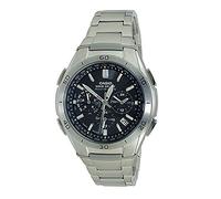 Casio WVQ-M410DE-1A2JF Wave Sceptor Radio Solar Watch, Black, Men's