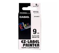 Casio 9mm Black on White Tape