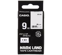 Casio XR-9X1 Ink Ribbon 9 mm Black/Transparent