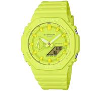 Casio Yellow Unisexs Analogue-Digital Watch G-shock GA-2100-9A9ER