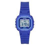 Casio Youth Blue Digital Quartz Sports Resin Strap LED LA-20WH-2A Women's Watch