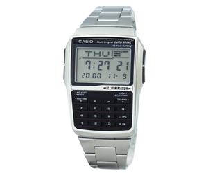 Casio Youth Digital Data Bank 5 Alarm Multi-Lingual DBC-32D-1ADF Men's Watch