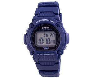 Casio Youth Illuminator Digital Grey Dial W-219H-2A W-219H-2 Mens Watch