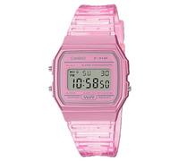 Casio Youth Pink Resin Digital Quartz Sports Retro Unisex Watch F-91WS-4