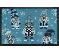 Casita Living Billboard doormat, Frosted Serenity Blue 50x75cm, inside and outside, washable