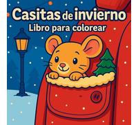 Casitas de invierno - Libro para colorear
