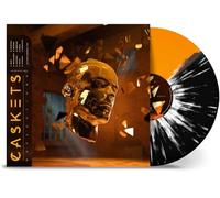 Caskets - Reflections - Orange and Black W/ White Splatter [VINYL]