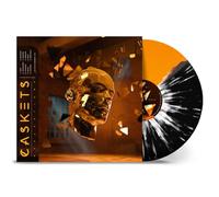 Caskets - Reflections - Orange and Black W/ White Splatter [VINYL]