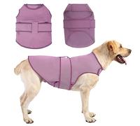 Caslfuca Dog Anxiety Vest Calming Jacket for Small Medium Large Dogs, Dog Shirt Wrap for Indoor Outdoor Fireworks, Thunder, Travel, Separation