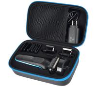 Casmilee Beard Trimmer Bag for Braun Electric Shaver Series 5 5150cs / 5118s for Men, Foil Shaver, Personal Care, Charge Stand & 5 Combs, Tailor's Head Bag (Box Only)