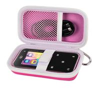 casmilee Case for VTech KidiZoom Snap Touch - Children's Touchscreen Smartphone, Storage Holder for Toy Digital Cameras MP3 Player/USB Cable - Box Only (Pink)