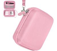 casmilee Digital Camera Case for Digital Camera Compact Camera FHD 1080P 36MP 2.4 Inch LCD Rechargeable Small Storage Box Only, pink, CSDE0110