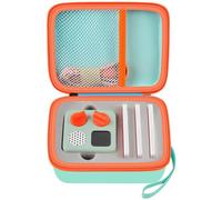casmilee Travel Case Compatible with Yoto Mini - Kids Audio & Music Player, Holder Bag for Children’s Speaker Plays Audiobook Cards (Green, Medium)