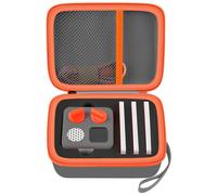casmilee Travel Case Compatible with Yoto Mini - Kids Audio & Music Player, Holder Bag for Children’s Speaker Plays Audiobook Cards (Dark Grey, Medium)