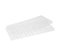 CASNO Keycaps Storage Box Collectability Double Layer with Transparent Cover for Mechanical Keyboard Dust Proof Replacement