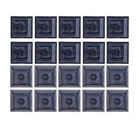 CASNO Personalized Blank Keycaps Replacement for Mechanical Keyboard DSA Keycap Blanks 20 Pieces of 1U Height