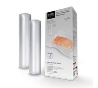 CASO 6 Star Professional Foil Rolls 30 x 600 cm, 2 Rolls, Vacuum Sealer Bags for All Vacuum Sealers, Strong and Tear-Resistant Approx. 150 μm, Vacuum Bags, Food Vacuum Sealer, BPA-Free